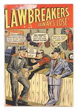 Lawbreakers Always Lose #6 GD 2.0 1949 picture