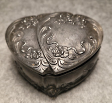 Antique Jennings Brothers Wittnauer-Longines Double Hearts Converted Music Box picture