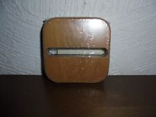 Longaberger Post It Note Stuck on You Basket Woodcrafts Lid Warm brown picture