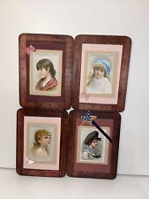 Niagara Starch Chromolithograph Victorian Trade Card Ads - Creatively Framed picture
