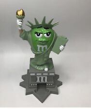 M&M'S M and M's MM World Statue of Ms. Liberty Dispenser M & M's Green picture