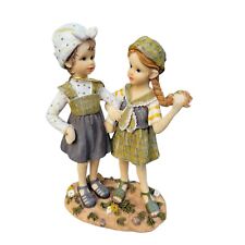 Vtg Girls Friends Ceramic Porcelain Figurine Statue Handcrafted Rich Collection. picture