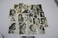About 20 Old Hollywood Photos. Some appear to be original photos, others are pro picture