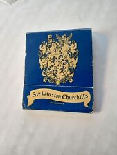 Sir Winston Churchill's Aboard The Queen Mary Matchbook picture