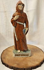 1983 Vintage Monk Ekkehard Christian Statue Figurine Religious Italy  picture
