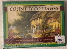 VINTAGE COUNTRY COTTAGE GREETING CARDS BY ROBERT  FREDRICK LTD. (2001) NEW picture