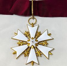 WW1-WW2 Estonia Republic Order of the White Star Commander's neck Badge medal picture