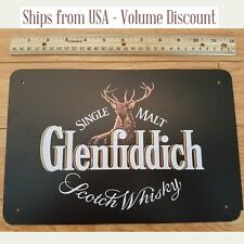 Glenfiddich Sign Glenfiddich Scotch Whisky Sign Metal Sign Tin Art Whiskey Retro picture