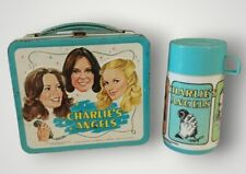 Vintage 1978 Charlie's Angels TV Show Aladdin Metal Lunch Box & Thermos picture