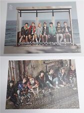 BTS You Never Walk Alone Official Unfolded Poster 2ea K-POP Goods Bangtan boys picture