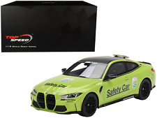BMW M4 Safety Car Light Green with Carbon Top 24 Hours of Daytona 1/18 Model Car picture