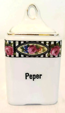 Vintage SCHWARZBURG Lidded Spice Jar Pepper 