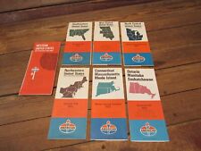 Vintage LOT 1970's Road Maps American Gas Oil UNITED STATES ONTARIO & OTHERS picture