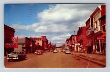 Leadville CO-Colorado, Business Section in Downtown, c1957 Vintage Postcard picture