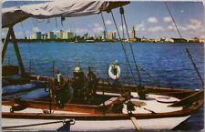 Vintage 1950s MIAMI BEACH Florida Postcard 