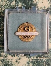 Rare Vintage Globe Wernicke 20 Years Of Service Lapel Pin Employee Work Award picture