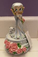 Betty Boop 1998 Musical Bride Figurine Wedding King Syndicate China picture