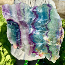 3.19LB Natural beautiful Rainbow Fluorite Crystal flake original stone specimen picture