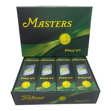 Augusta National 2024 Masters logo Titleist Golf Balls Pro V1 Dozen Masters wow picture