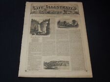 1858 MARCH 6 LIFE ILLUSTRATED NEWSPAPER - CAYUGA LAKE - NP 5896 picture