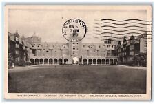 The Quadrangle Cazenove Pomeroy Halls Wellesley College Wellesley MA Postcard picture