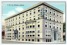 1957 YMCA Exterior View Building Street Kokomo Indiana Vintage Antique Postcard picture