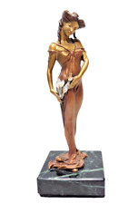 Limited Edition 1987 Chilmark Fine PEWTER Sculpture Les Belles De Paris 