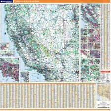 PROSERIES WALL MAP: CALIFORNIA & THE GREAT BASIN (R) picture