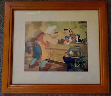 Disney Pinocchio 1940 Four Original Framed lithographs  picture
