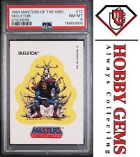 SKELETOR PSA 8 1984 Masters of the Universe Sticker 12 picture