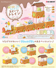 Re-Ment Sumikko Gurashi Sweets Train Miniature Figure Complete Box Set of 6 picture