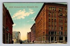 Minneapolis MN-Minnesota, Wholesale District, Antique, Vintage c1911 Postcard picture
