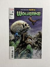 Wolverine #34 (2023) 9.4 NM Marvel High Grade Comic Book Yu Cover A Main picture