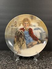 Vintage “Annie and Sandy” Collectible Plate, Knowles 1982 picture