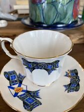 Vtg Elizabethan Nova Scotia Tartan Teacup And Saucer picture