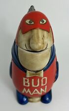 Vintage 1975 Anheuser Busch  Bud Man Beer Stein Made Ceramarte in Brazil 7 In picture
