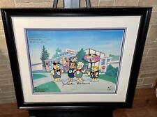 Flintstones Cel Hanna Barbera Signed We Are Cartoons Employees Special Edition picture