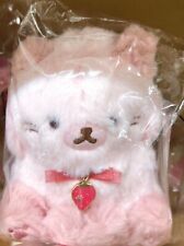 San-X Rilakkuma Stuffed Toy Plush Korilakkuma & Strawberry Cat Doll MF21101 Gift picture