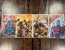 X-MEN #1 COVERS A, B, C, D MEXICAN / SPANISH FOIL EDITION JIM LEE COVERS picture