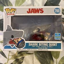 Funko Pop Movies: Jaws Shark Biting Quint - #760 - 2019 SDCC Exclusive picture