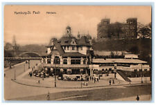 c1910 View of Farhaus Hamburg-St. Pauli Germany Unposted Antique Postcard picture