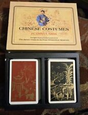 Vintage 1984 Winterthur Museum Chinese Costume Playing Cards by Fournier picture