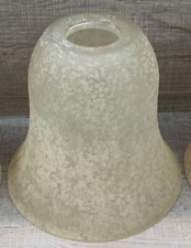 Chandelier Light Shade Sconce Torchiere Pendant Fixture Beige Speckled Frosted picture