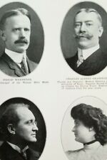 Notable Cincinnati Men of 1903 Photos MUSICIANS & VOICE Zilpha Wood STUCKEN D8 picture