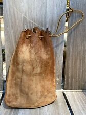 Vintage Medicine Bag DEERSKIN Leather  Native American Pouch 11” X 7” picture
