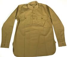 WWI US ARMY M1917 COTTON COMBAT FIELD SERVICE SHIRT-LARGE 44R picture