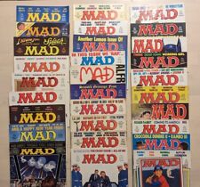 Lot of 29 Mad Magazine from 1984 -1989 Vintage #244 -255 and 273 - 291 picture