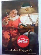 1951 COCA-COLA,Christmas- Magazine Advertisemen,