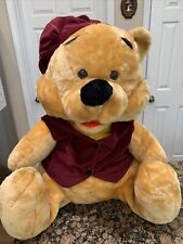 Vintage 32” Jumbo Giant Winnie the Pooh Disney Renissance Artist Extremely  Rare picture