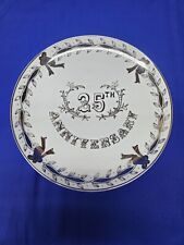🔥 Lefton China 25th Anniversary Hand Painted Collector’s Gift Plate Japan 365 picture